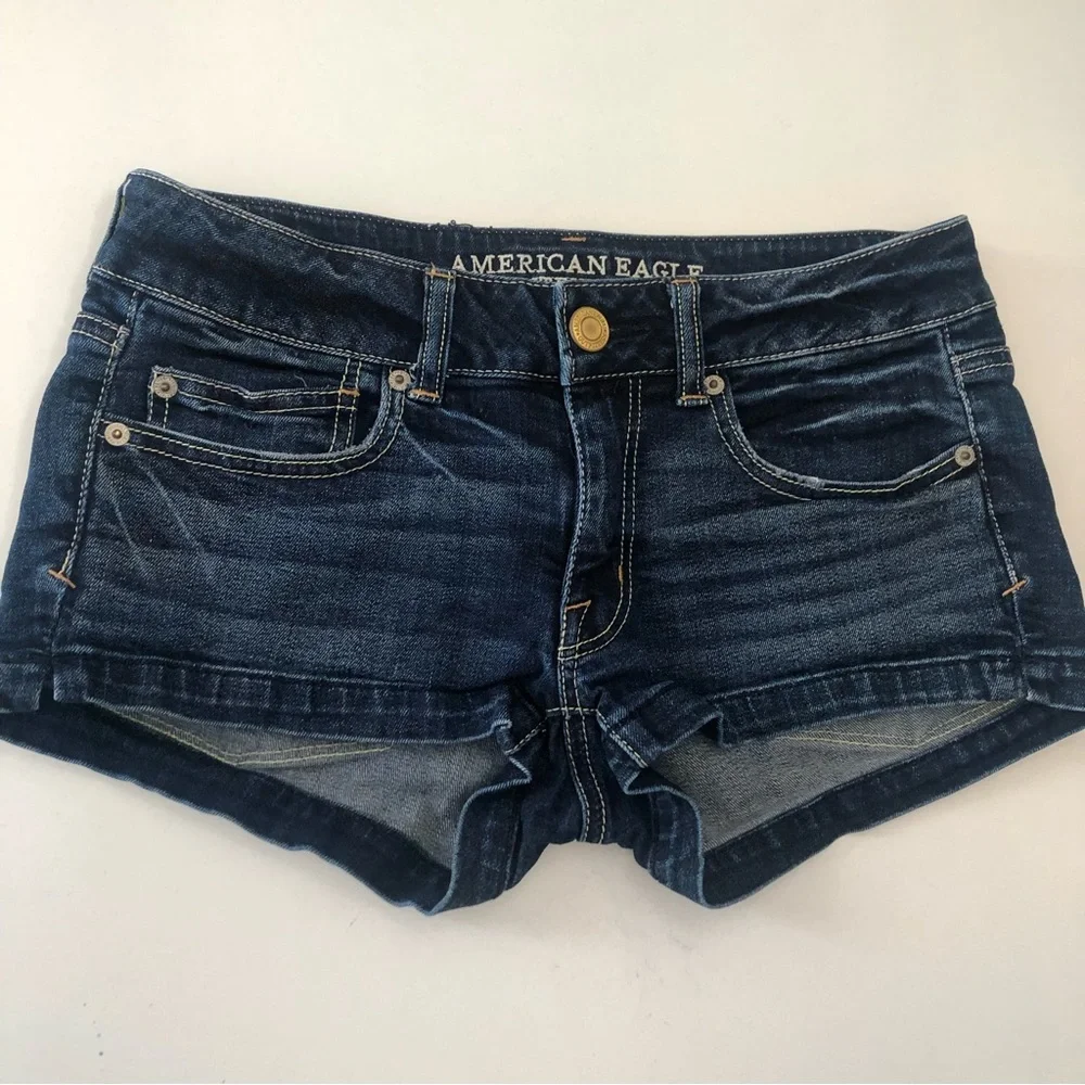 American Eagle Stretch Jean Shorts